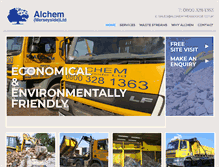 Tablet Screenshot of alchem-merseyside.co.uk